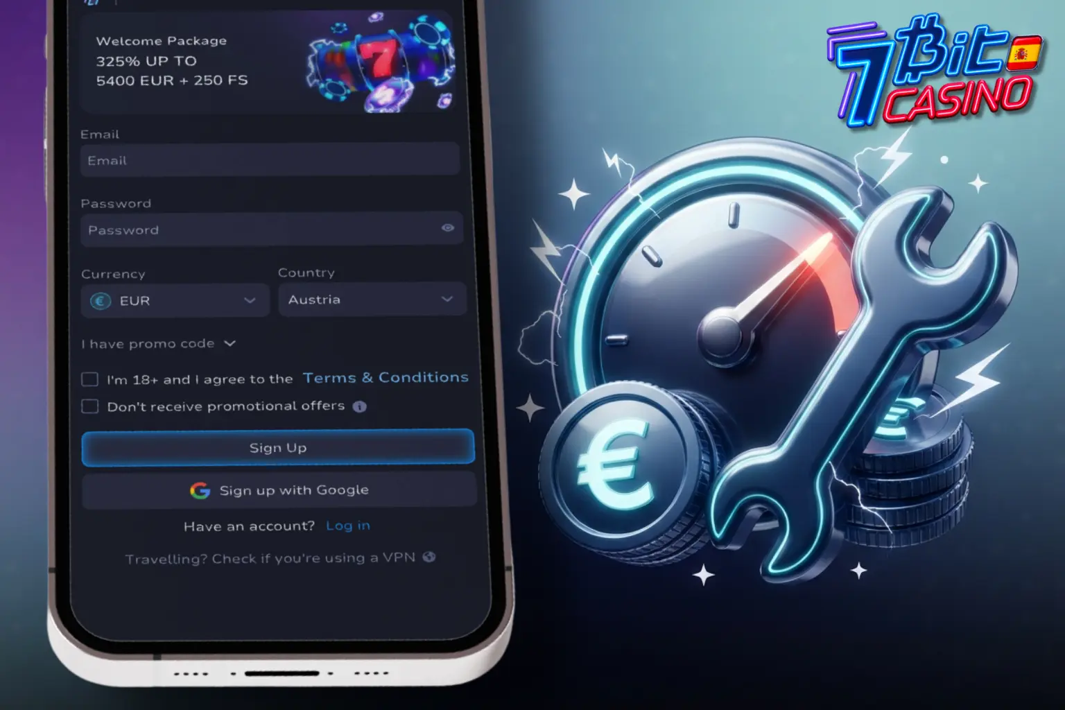 7Bit Casino prueba móvil Android iPhone depósitos y retiros